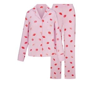 NWT Skims Valentines Long Sleeve Sleep Set